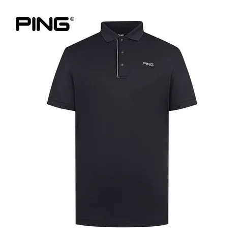 [PING] 남성 잔조직 카라 반팔 티셔츠