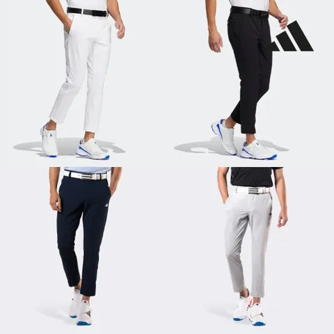 아디다스골프 남성 쓰리 스트라이프 모노 팬츠 4종 택1