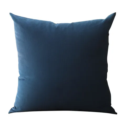 유노야 그랑블루 쿠션커버(프렌치 블루, 50X50)