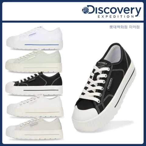 [ 롯데백화점 ]디스커버리 24SS신상 남성여성공용 뮬리V2 키높이스니커즈단화/운동화/커플신발 DXSH3213N