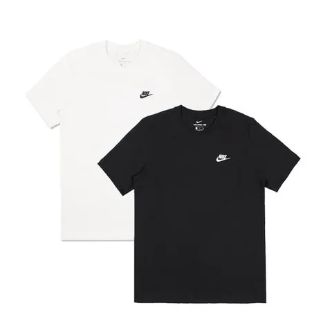 [나이키]스포츠웨어 클럽 남녀공용 반팔티셔츠