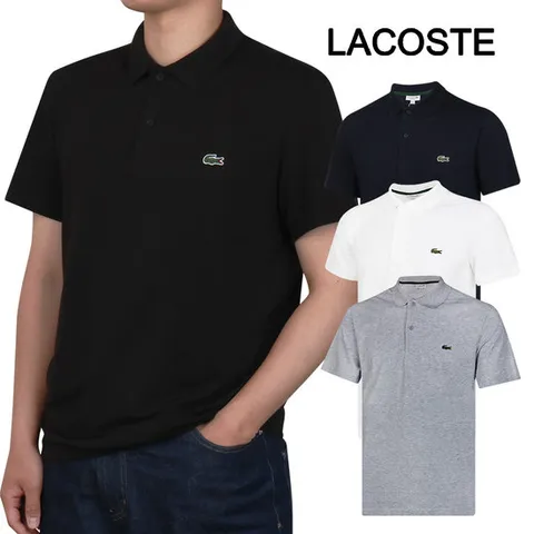 라코스테 남자 반팔 카라티 코튼 폴로 반팔티 4종 택1