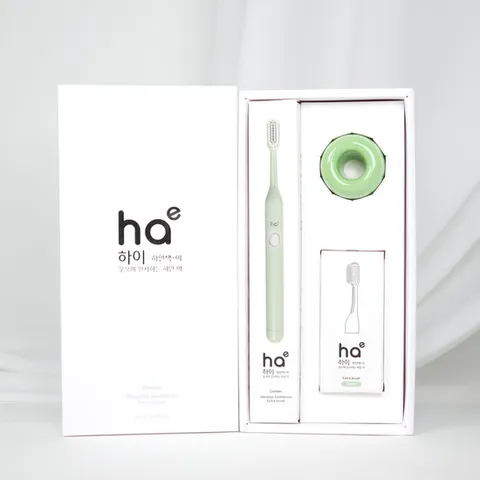 하이 음파 전동칫솔 선물세트 그린x2