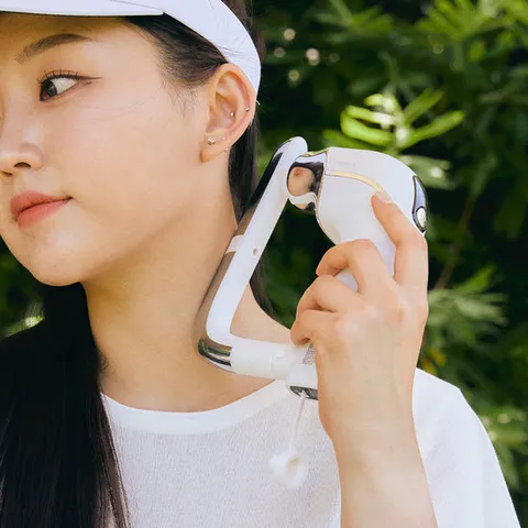 [제스파] 무선 이비스 EMS 마사지건 승모근 괄사 안마기 ZP5531