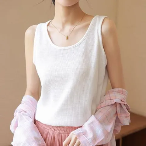 나바바 / NT813 심플 데일리 민소매 나시티