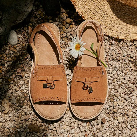 설레는맘 골드 샌들(2.5cm)