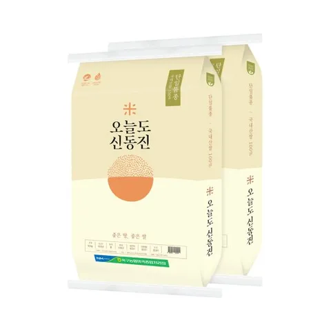 [하루세끼쌀] 25년 옥구농협 오늘도 신동진 20kg(10kg+10kg)