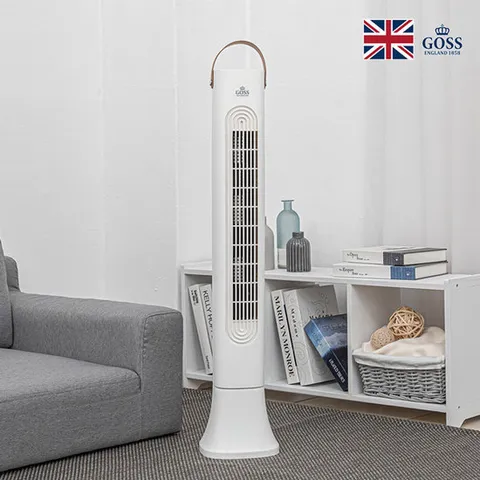고스 슬림 타워팬 선풍기 GSF-NTW376 날개없는선풍기 안전선풍기