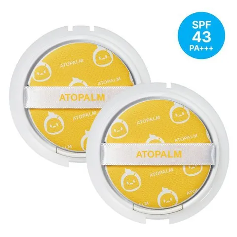 [아토팜]아토팜 톡톡 페이셜 선팩트 15g (리필) X 2개 (+선크림10ml 2개)