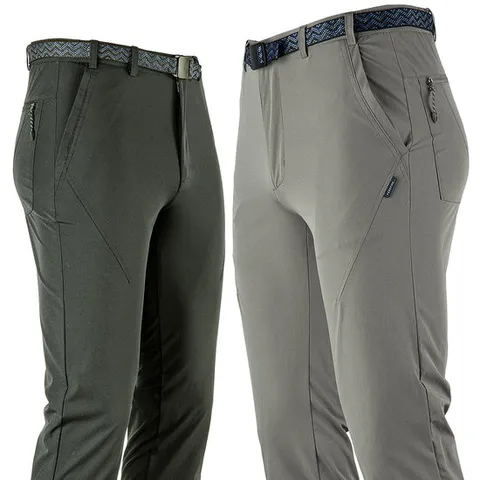 피크나인 사이드 절개 스판팬츠 여름 남성 등산바지 남자 작업복