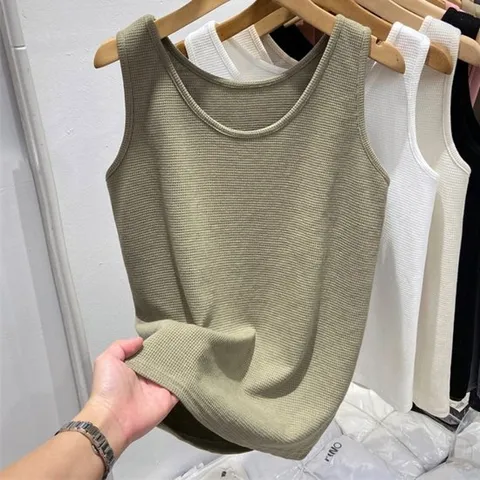 [휴드] 클로바 여름 이너 민소매 탑 4COLOR