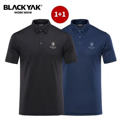 2세트 블랙야크 폴로 반팔티셔츠 남자 냉감 등산 카라
