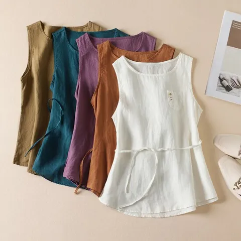 [드레스허그] 네인 스트랩 민소매 탑 5color