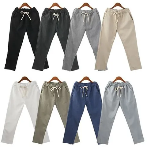 여름 간절기 시원한 데일리 외출복 남성 9부 마바지