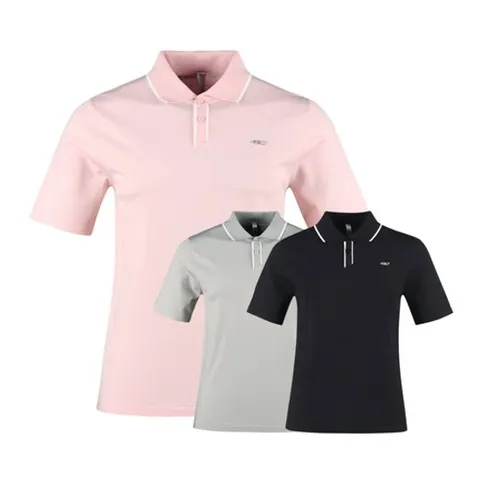 럭스골프 남성 시보리 반팔 골프니트 LB3M409