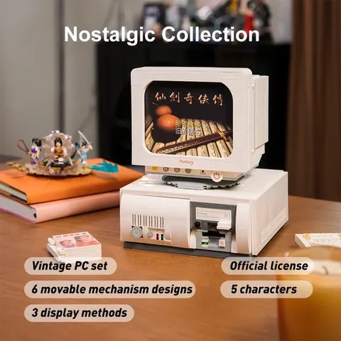 PANTASY - 레트로 90년대 게임용 PC 조립 블록