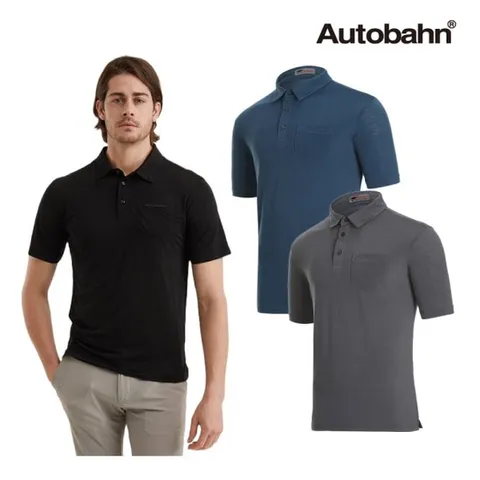 [비버리힐스폴로클럽]아우토반 남성 아이스쿨 카라 반팔티셔츠 5