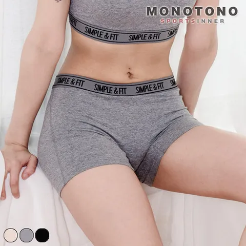 [모노토노]내츄럴 코튼 여성 사각 드로즈팬티/무시접봉제