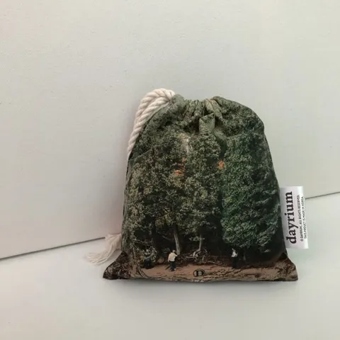 [무케]데이리움_스트링 파우치 M (딥우드)파우치/생일선물추천