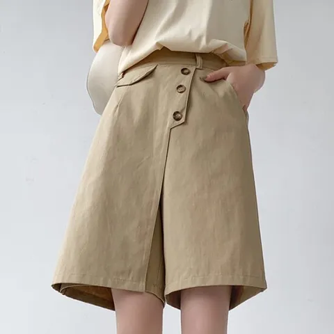 [몽벨리즈]한정수량특가/쓰리버튼랩5부팬츠 mde2300554