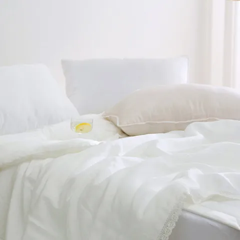 [GS특가] 플로라 도브 풍기인견 100% 여름 차렵이불 패드세트 SS