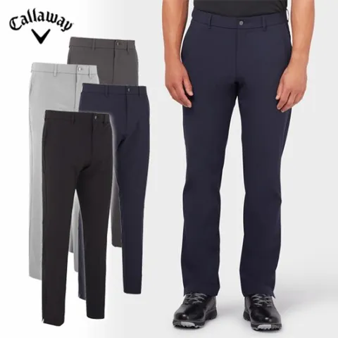 캘러웨이 골프웨어 남성 긴바지 / 기능성 쉐브론 쉐브 테크 봄 여름 가을 착용 바지 / CGBFA0P7