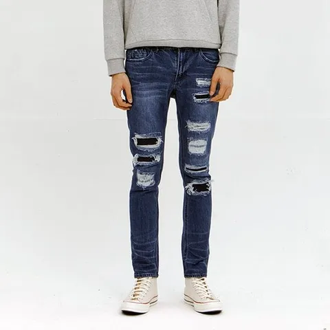 [잠뱅이] 남)프리미엄 스모킹 포인트 빈티지 워싱 AL1DTA15-DB