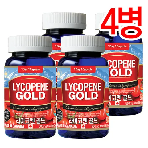 통라이프-라이코펜 골드(토마토추출물100%)-2개월-4병