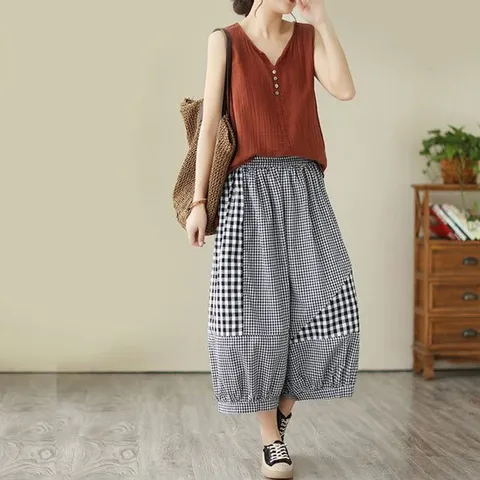 코코에보니PT-804 빅사이즈밴딩배기팬츠  99사이즈도 가능합니다