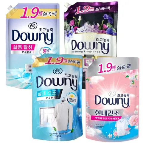 다우니 초고농축 섬유유연제 리필 실내건조 1.35L 드럼일반 1개