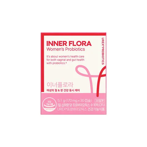 이너플로라 질유산균 30일분 (덴마크 유산균 UREX)