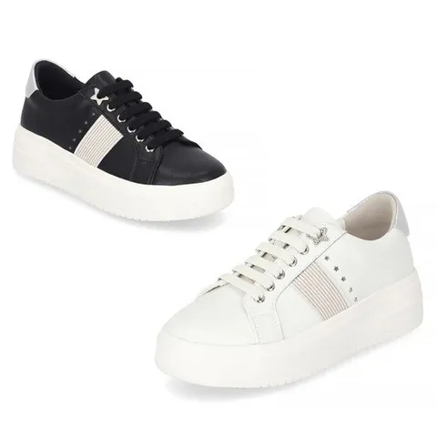 엘칸토 마쯔 여성 키높이 밴딩 스니커즈 5cm LCWS38M339