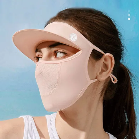 여름 자외선차단 쿨페이스 골프 캡마스크 필드용품 테니스 등산