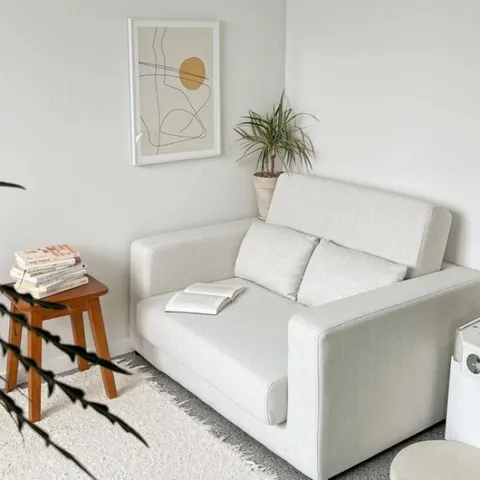 레이디가구 모우 패브릭 소파베드 침대 2인