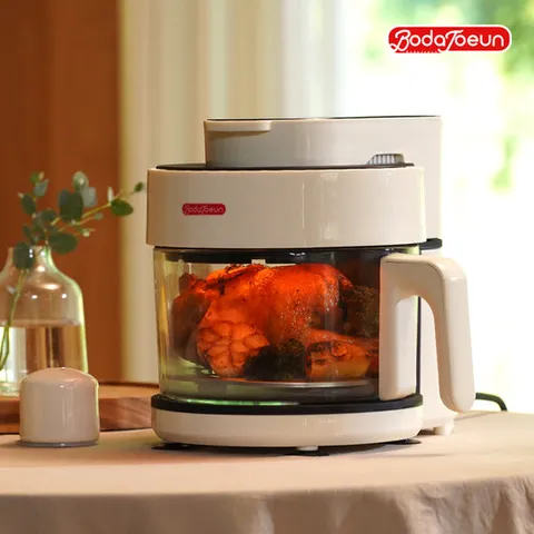 [보다쿡] 투명한 글라스 에어프라이어/BDJEA-201