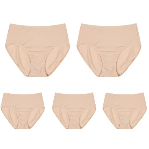 여성용 밤부 모달 맥시팬티 5p 빅사이즈팬티 여성팬티