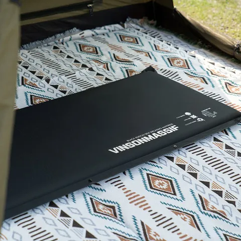 [빈슨메시프] 자충매트 프리미엄8T 싱글 캠핑 자충 휴대용 매트