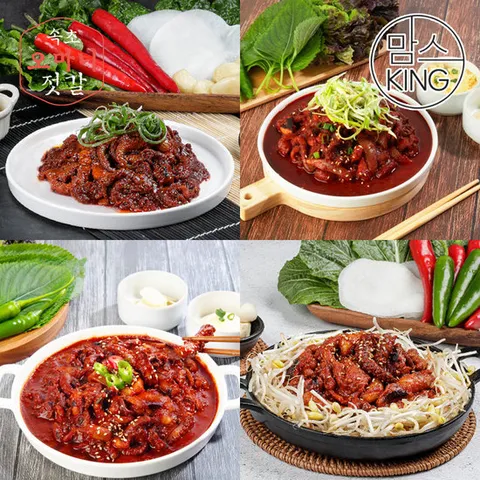 [ 롯데백화점 ][맘스킹]오마니 쭈꾸미/낙지/쭈삼/낙삼 볶음