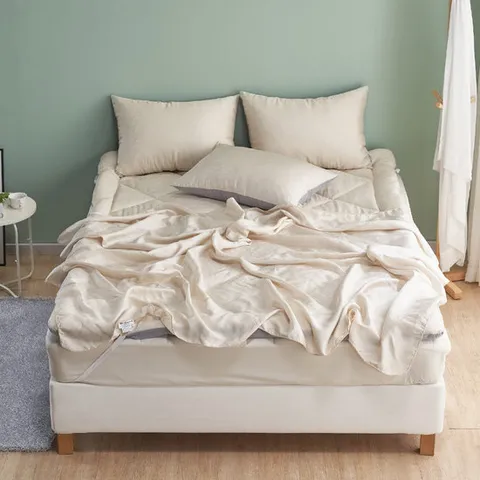 알러지방지 풍기인견패드 샤이니 풍기인견 홑이불패드세트 SS