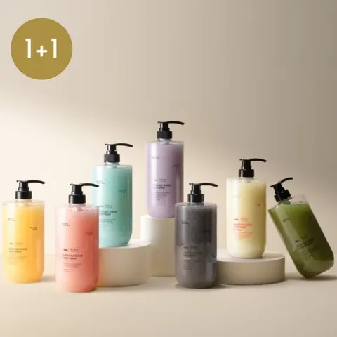 [바스파] l+l 호주산천일염 대용량 스크럽바디워시1000ml