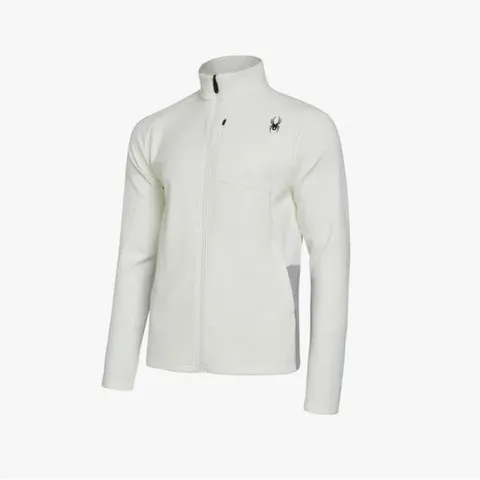 [스파이더] 공용 트레이닝 프로웹 플리스 집업 자켓 SPHWCNFT201UWHT