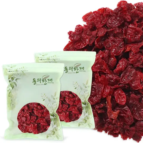 동의한재 특등급 씨없는 구례 건산수유 300g x 2개