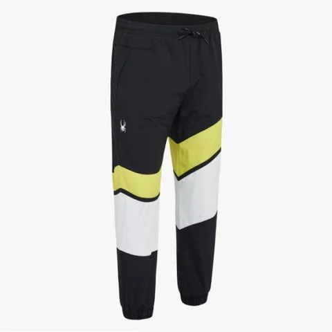 [스파이더] 남성 컬러블록 우븐 셋업 SPGFCNPT334MBLK