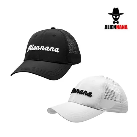 엘리언나나 공용 자수 로고 망사 골프모자 AN-CP03