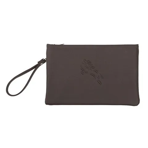 모던 남성 클러치 파우치백 Nom-B 손가방 -브라운