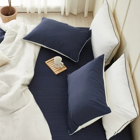 쿨썸머 체온조절 순면인견뱀부 여름베개커버 50x70