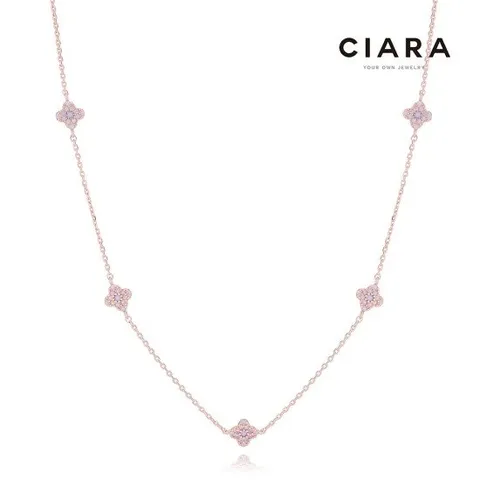 CIARA 실버925 Udine 포클로버 목걸이