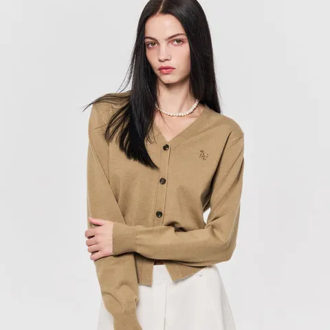 WOMAN GNRL 에센셜 가디건 [BEIGE] / WBD3L04503