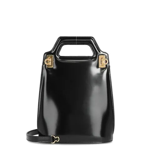 [페라가모] 간치니 21 3494 NERO 762502 토트백 크로스백