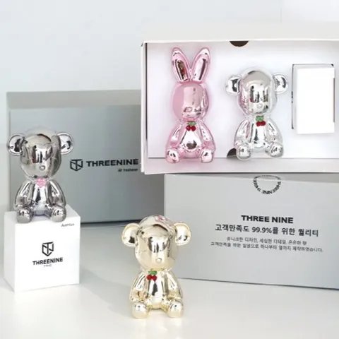 쓰리나인_바니몽키 2종세트 명품 차량용 방향제